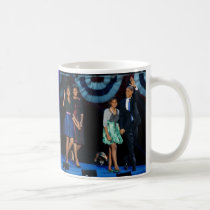 President Barack Obama Re-election with Family mugs