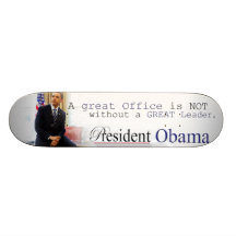 President Barack Obama - Skateboard