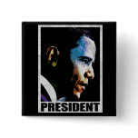 President Barack Obama Vintage buttons