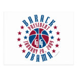 President "Bask-O-Bama" #44 Post Card