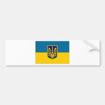 Président de l'Ukraine au drapeau de mer Autocollants Pour Voiture
