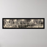 President Harding Funeral Photo 1923 posters
