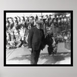 President Harding with Dead Game Birds 1923 posters