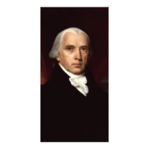 President James Madison Portrait by John Vanderlyn Custom Photo Card