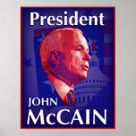 President John McCain Poster posters