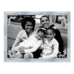 President Obama 1st Family Framed Photo Post Cards