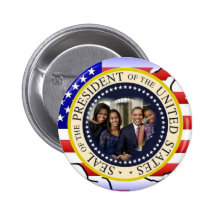 President Obama 2012 Re-election Buttons
