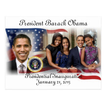 PRESIDENT OBAMA 2013 Inauguration Post Cards