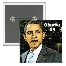 President Obama Button