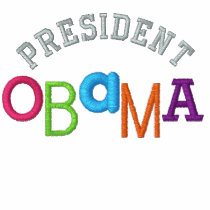 President Obama Embroidered Shirt