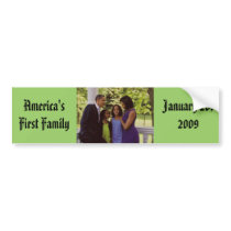 President Obama First Family Bumper Stickers