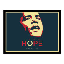 President Obama Hope Postcard - Customized