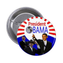 President Obama In Action Button