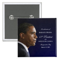 President Obama Inauguration Celebration Button buttons