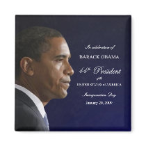 President Obama Inauguration Celebration Magnet magnets