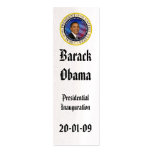 PRESIDENT OBAMA Inauguration Commemorative business cards