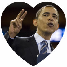 PRESIDENT OBAMA Inauguration Commemorative Photo Cut Out