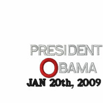 PRESIDENT OBAMA INAUGURATION EMBROIDERED POLO