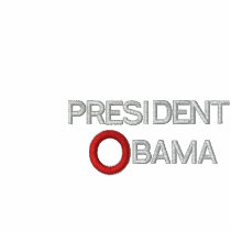 PRESIDENT OBAMA INAUGURATION EMBROIDERED T-SHIRT