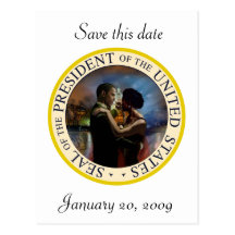 President Obama Inauguration Keepsakes Postcard