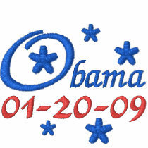 President Obama Inauguration T-Shirt Embroidered Polo Shirt