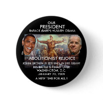 PRESIDENT OBAMA, JOHN BROWN - Customized Pins