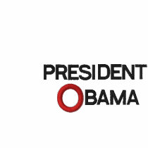 PRESIDENT OBAMA LONG SLEEVE X-MAX POLO SHIRT