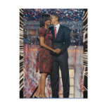 President Obama & Michelle Keepsake Postcards