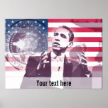 President Obama - Poster - template posters