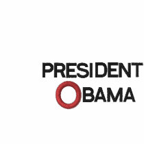 PRESIDENT OBAMA  X-MAX POLO - RED