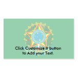 President Of Brazil, Brazil flag Business Card Templates