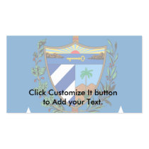 President Of Cuba, Croatia Business Cards