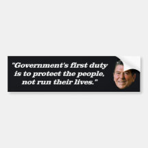 President Ronald Reagan '1981 Portrait' Bumper Stickers