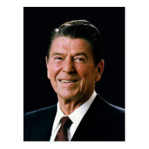 President Ronald Reagan '1981 Portrait' Postcards