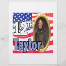 President Taylor Personalized Flyer