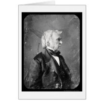 President Zachary Taylor Daguerreotype 1844 Greeting Card
