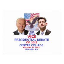 Presidential Debate Postcards
