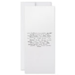 Presidential Signatures (United States Presidents) rack cards