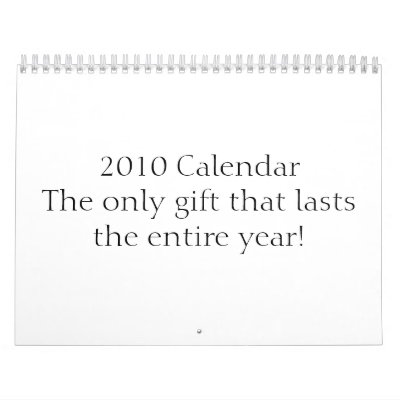 Presidents Cup 2010 Calendar by BrilliantMedia