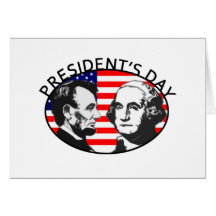 PRESIDENT'S DAY GREETING CARDS