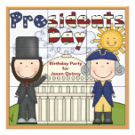 Presidents Day Invitation