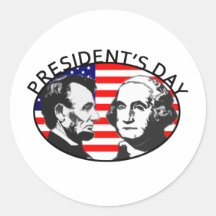 PRESIDENT'S DAY STICKERS