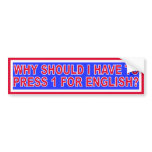 PRESS 1 For English