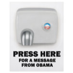 PRESS HERE for a message from Obama flyers