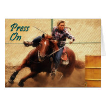 Press On Encouragement Card