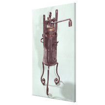 Pressure cooker invented by Denis Papin  1679 Gallery Wrap Canvas