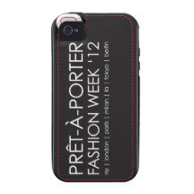PRÊT-À-PORTER Wearable Fashion Week '12 Sculpture iPhone 4/4S Cases