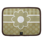Pretty Abstract Girly Gingham Polka Dots Pattern Organizers