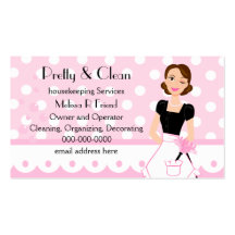 Pretty And Clean Business Card Templates