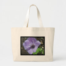 Pretty Anemone Flower Tote Bag